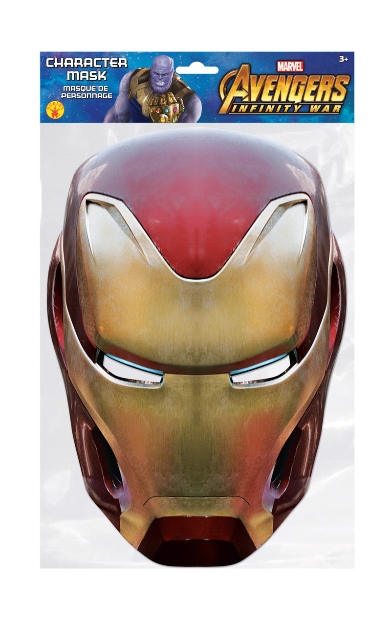 【新品】　アイアンマン　マスク Iron-Man-Marvel-Infinity-War-