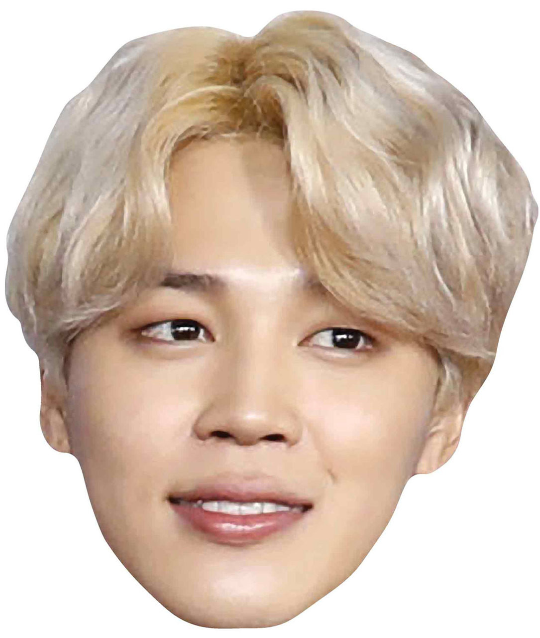 Jimin from BTS Bangtan Boys 2D Card Party Face Mask