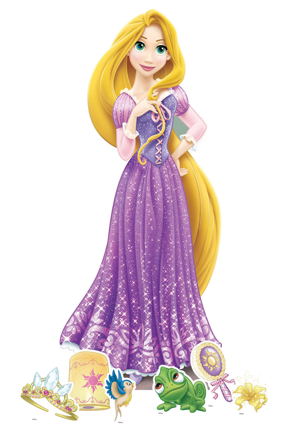 ラプンツェル ボール紙カット Disney デコレーションパック - ミニ