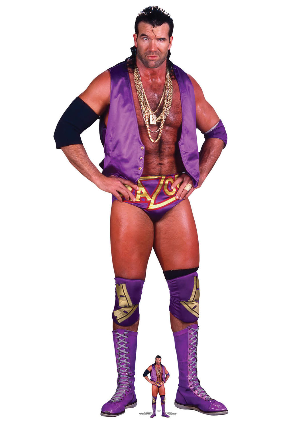 レイザーラモン WWE 公式等身大段ボール切り抜き / スタンドアップ