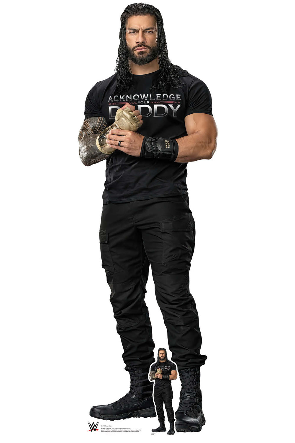 ローマン・レインズ ゴールデン グローブ WWE 等身大段ボール切り抜き
