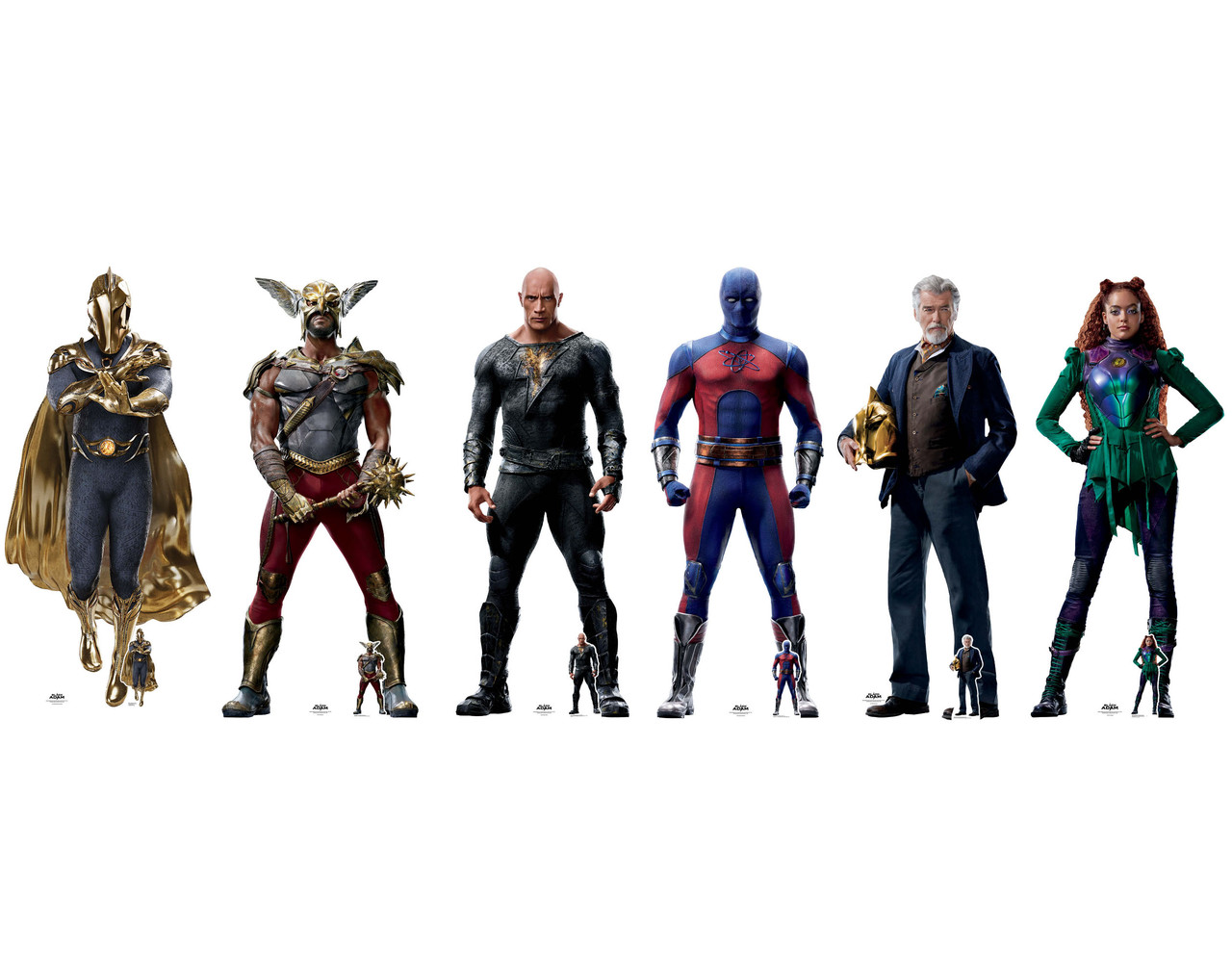 XMen Cardboard Cutout Set of 6 Official Marvel Lifesize Standees