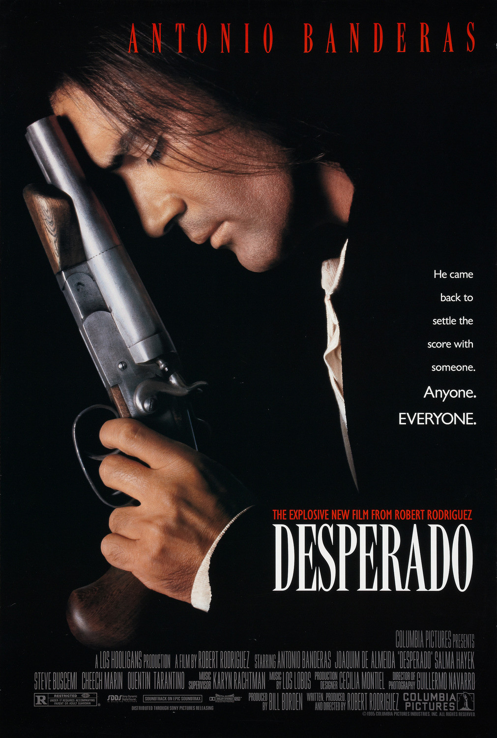 デスペラード 映画ポスター オリジナル版 94×64cm デスペラード映画オリジナルポスター