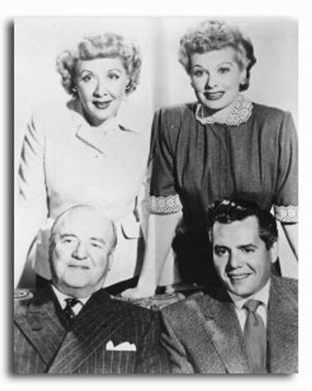 I Love Lucy Lucille Ball Desi Arnaz Vivian Vance William Frawley 8 X 10 Photo Collectible 