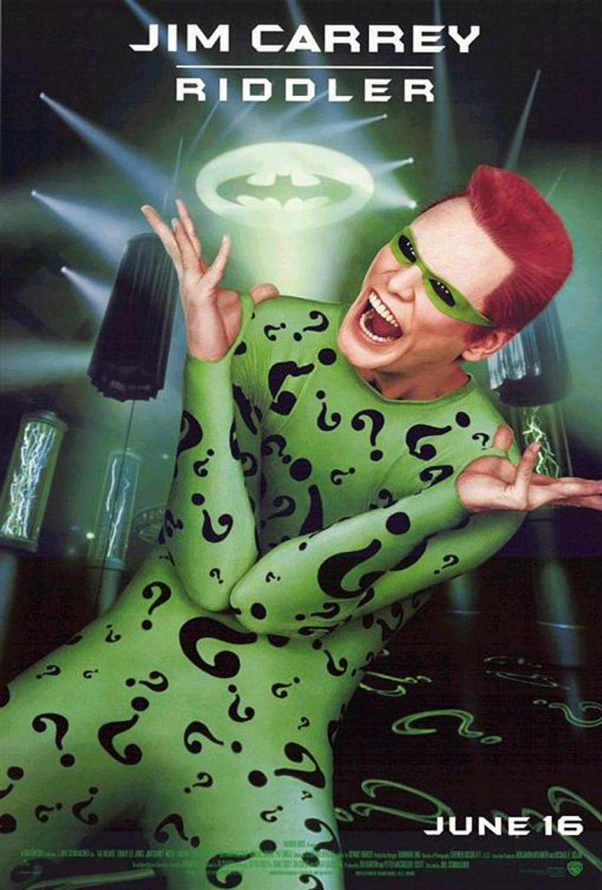 SS69680) BATMAN FOREVER (Advance - Riddler) POSTER buy movie posters at  