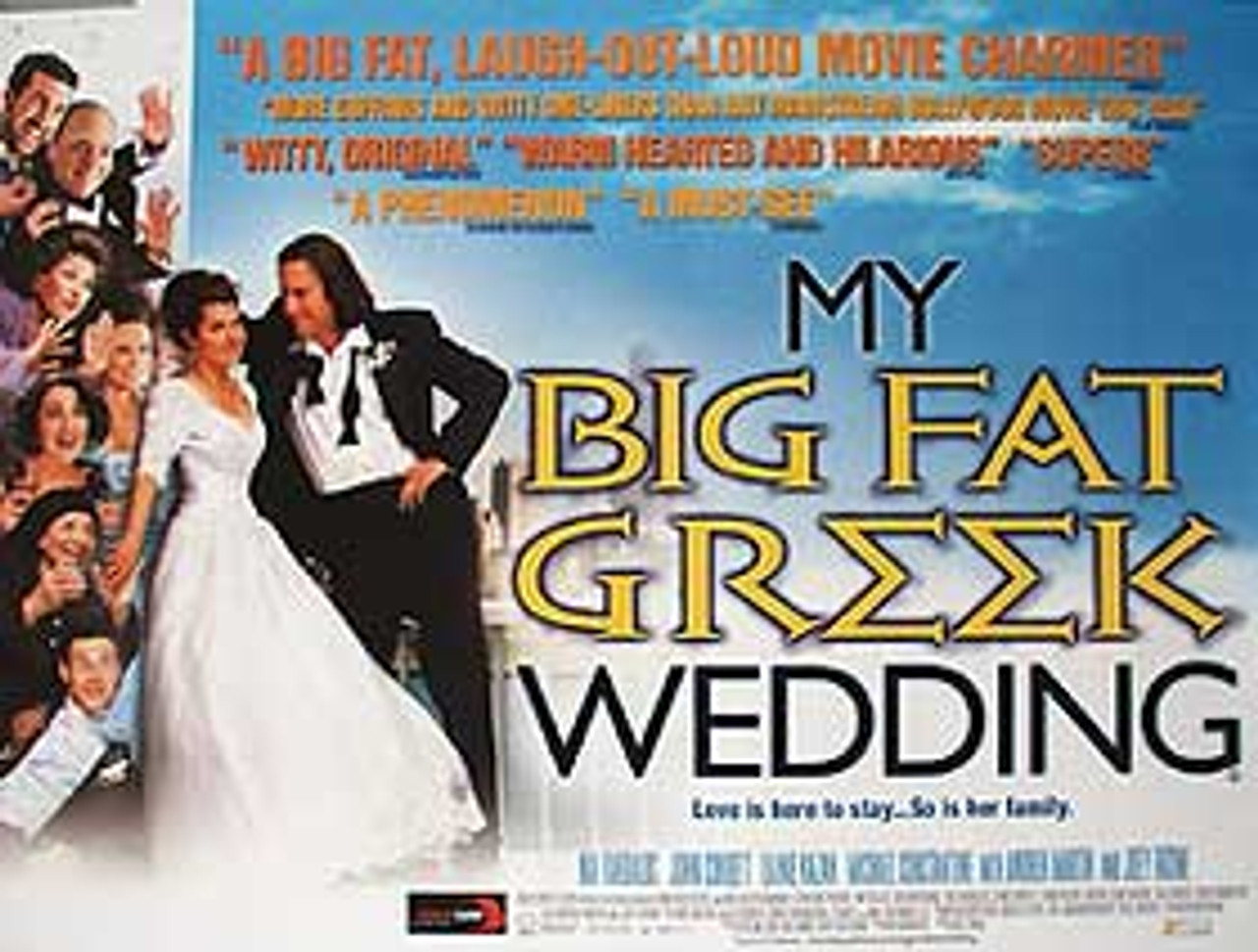MY BIG FAT GREEK WEDDING POSTER buy movie posters at
