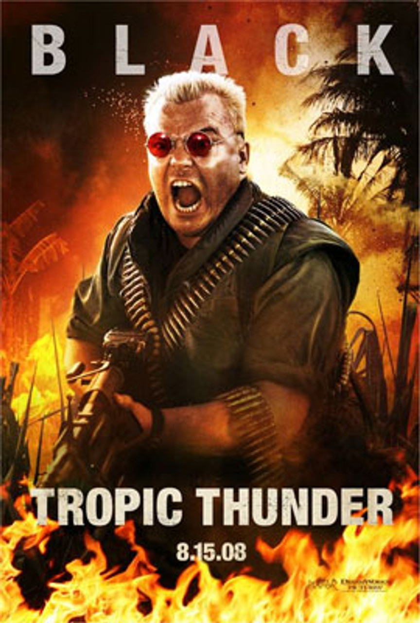 Tropic Thunder Movie Poster Tropic Thunder Movie Poster