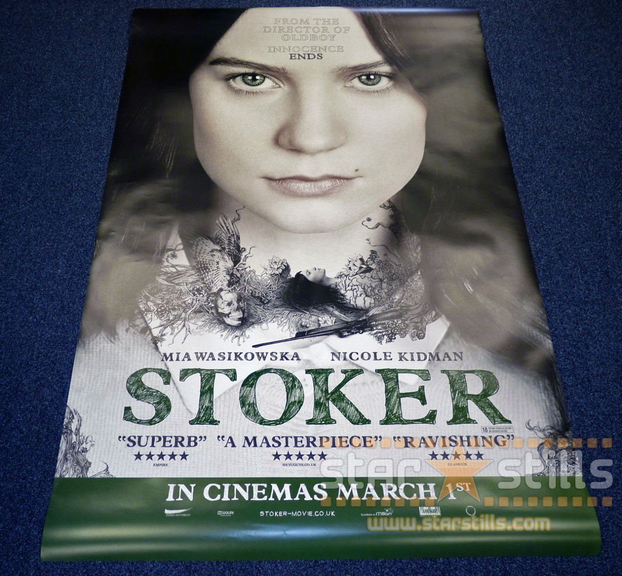 stoker movie stills