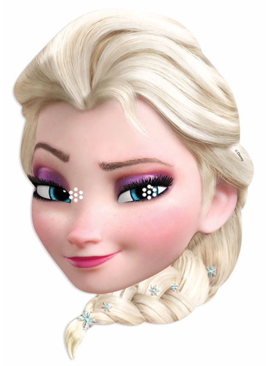 elsa from disney s frozen party face mask available now at starstills com