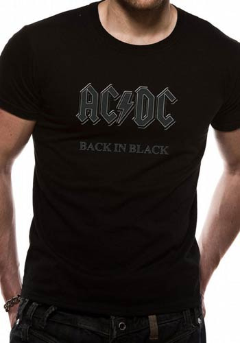 AC/DC Back In Black Official Unisex T-Shirt. Buy AC/DC T-shirts Now at ...