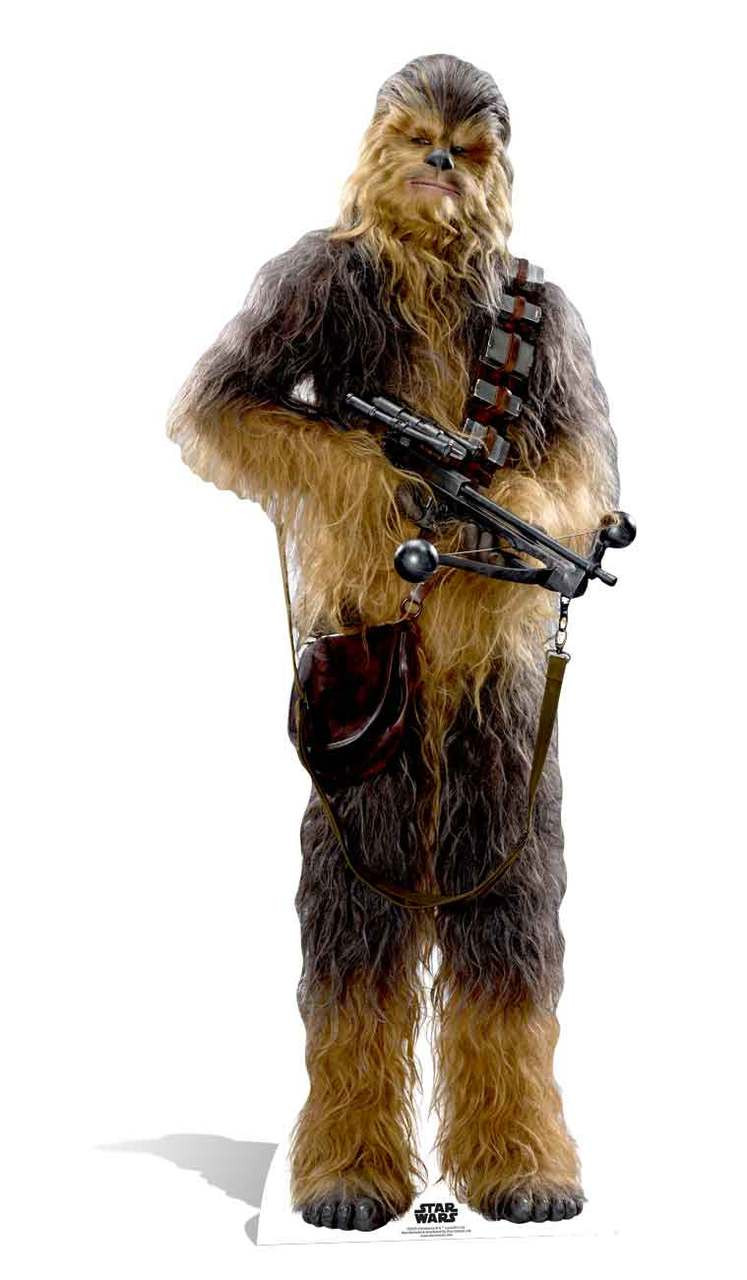 FUN SIZE FOR FANS CHEWBACCA FROM STAR WARS MINI CARDBOARD CUTOUT/STAND UP 