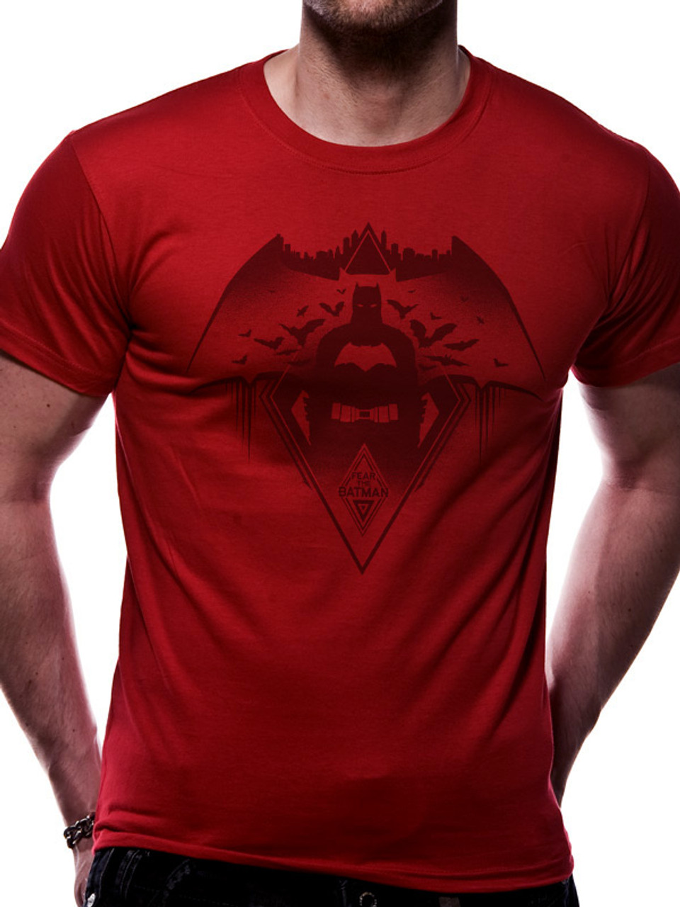 red batman shirt