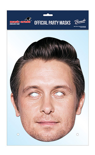 Personalised Mark Owen (Take That) A5 Greeting Card - Any Name, Age & Relation - Blue