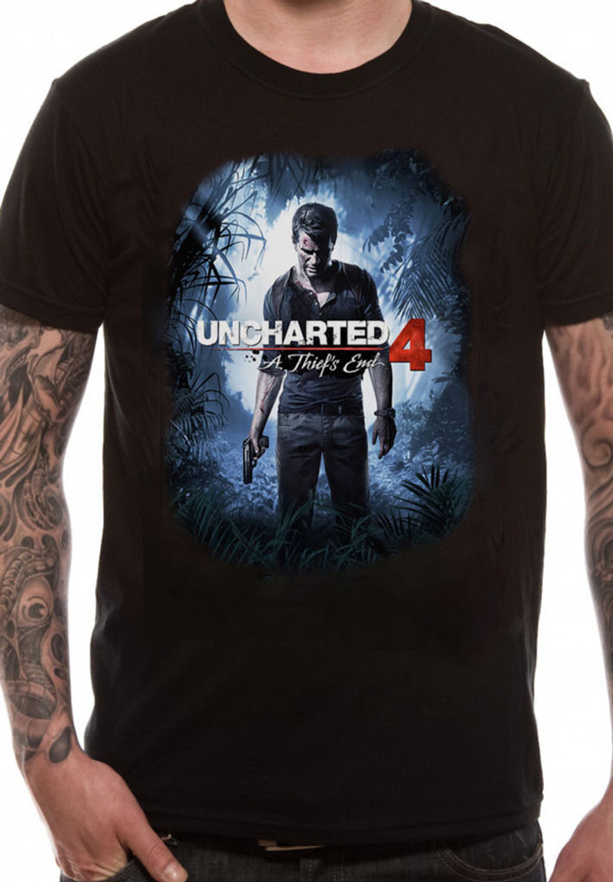 Uncharted 4: A Thief's End Official Unisex T-Shirt. Buy Uncharted 4 T ...