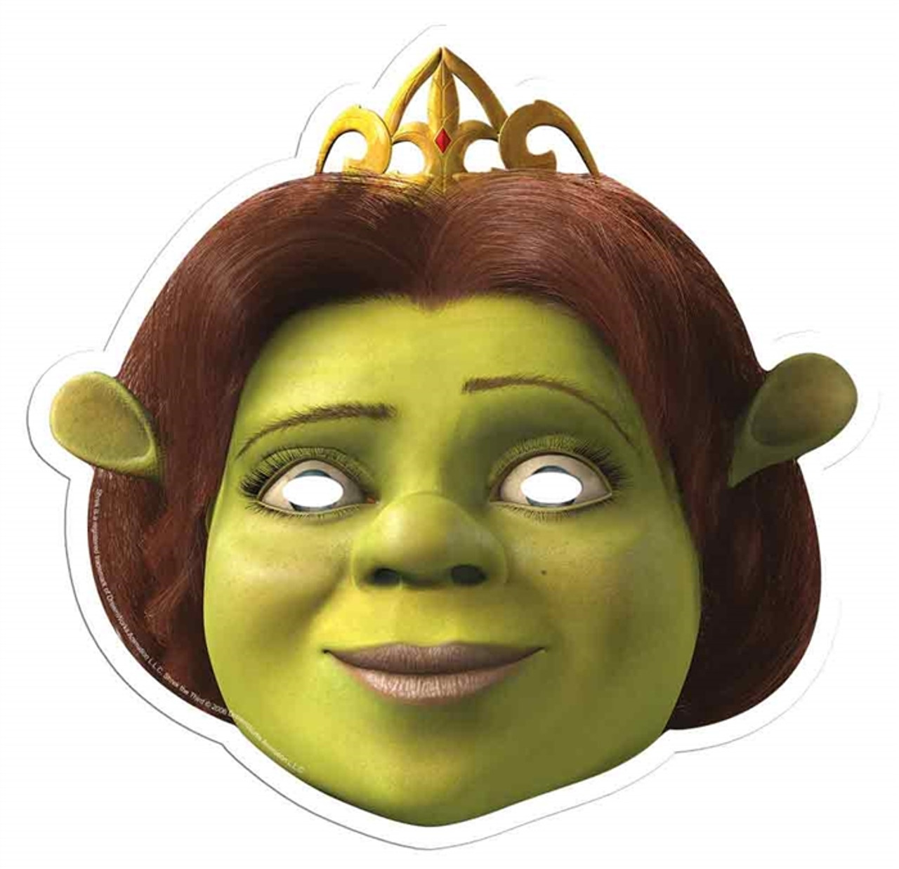 Princess Fiona Single Card Party Face Mask In Stock Now With Free