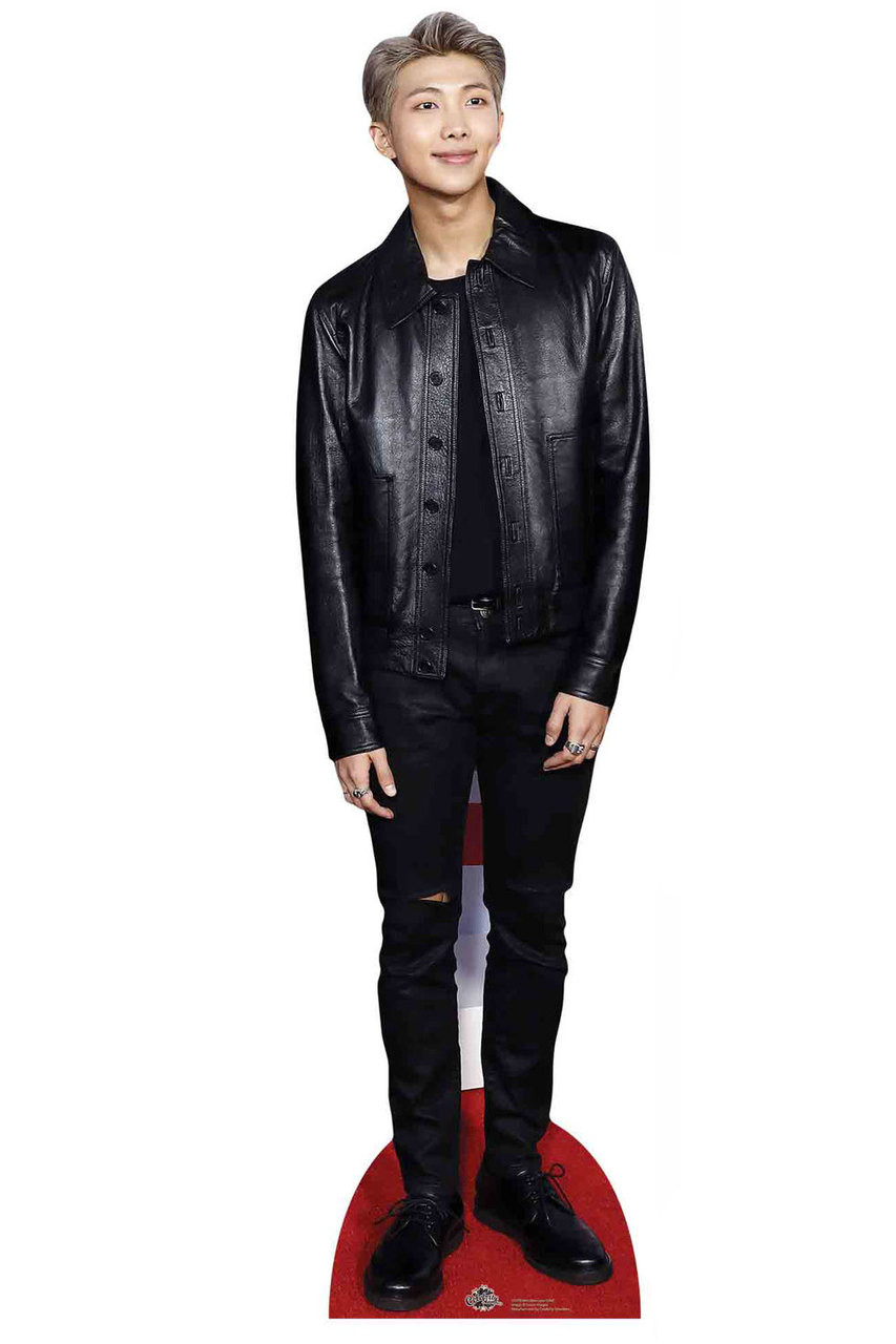 Jungkook Red Leather Jacket - New American Jackets