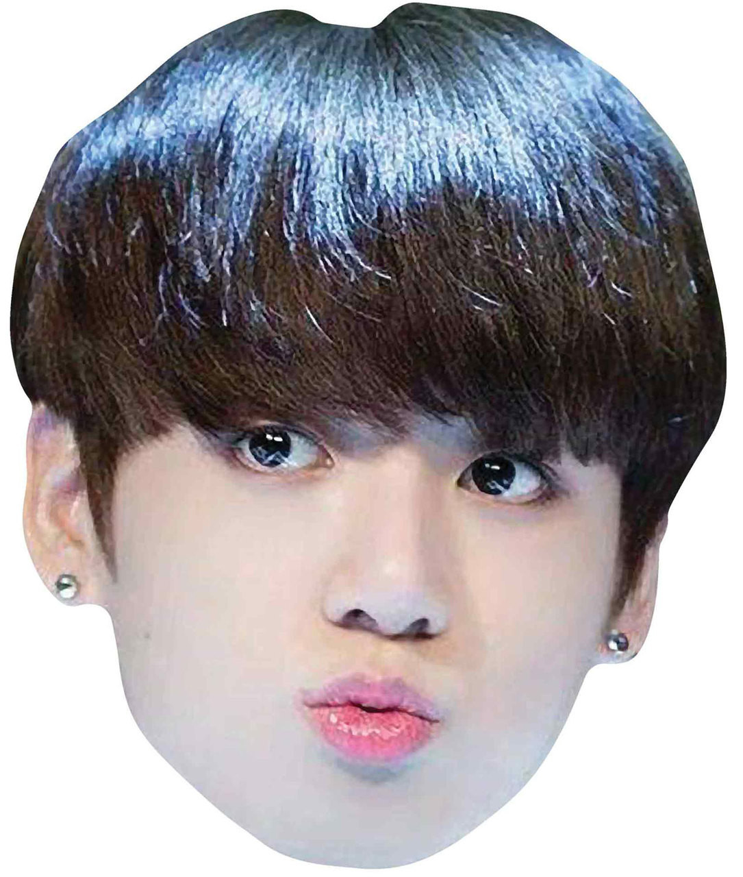 Jungkook from BTS Bangtan Boys 2D Card Party Face Mask