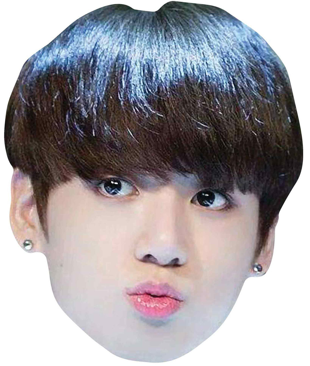 jungkook from bts bangtan boys 2d card party face mask