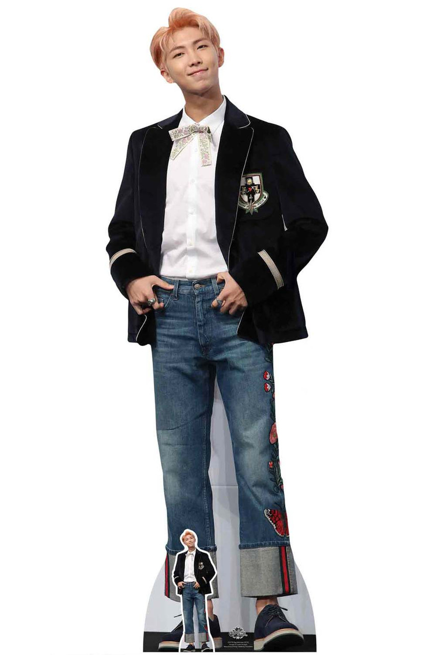 RM Blue Jeans Style from BTS Bangtan Boys Cardboard Cutout / Standup