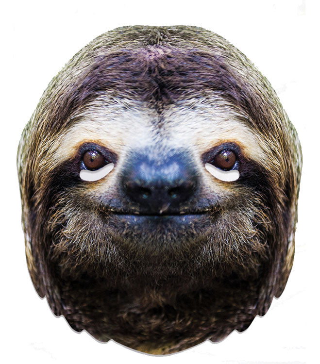 Sloth Head Mask at Katherine Edmunds blog