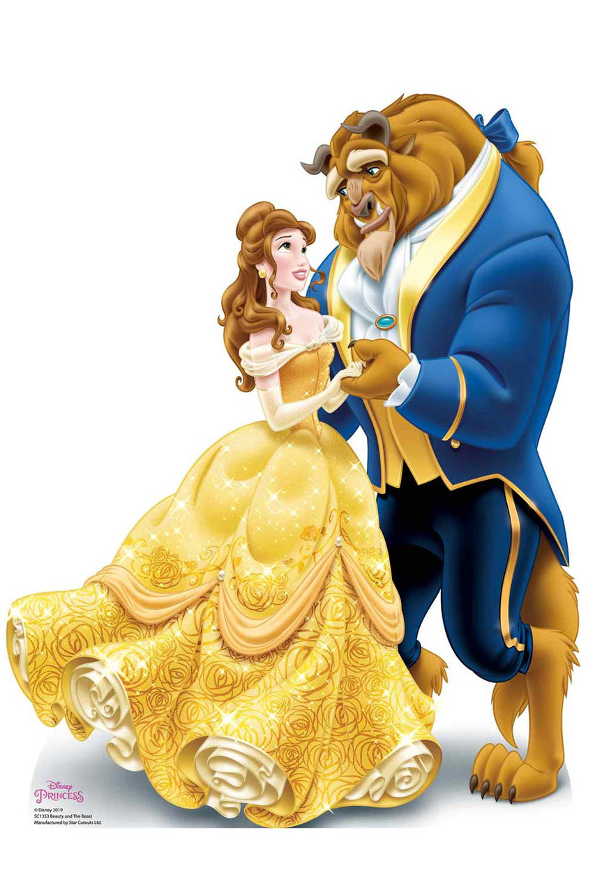 Idioot Dubbelzinnigheid logica Prinses Belle Belle en het Beest Officiële Disney Kartonnen Uitsnede