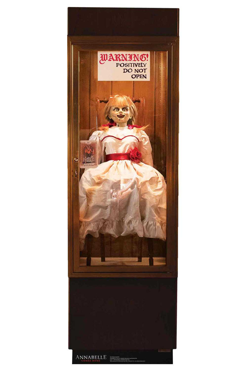 annabelle doll display