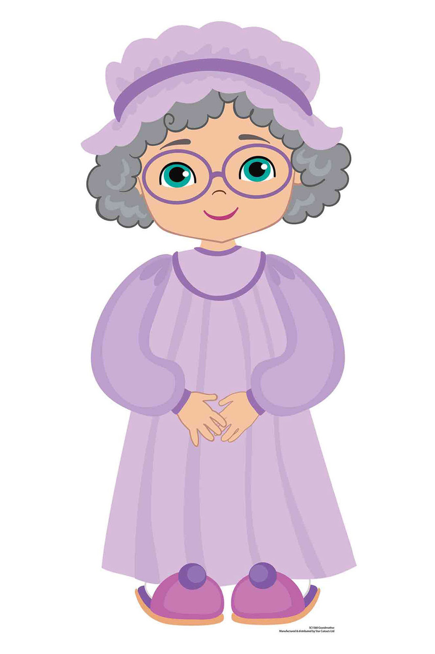 Grandma From Little Red Riding Hood Fairy Tales Cardboard Cutout