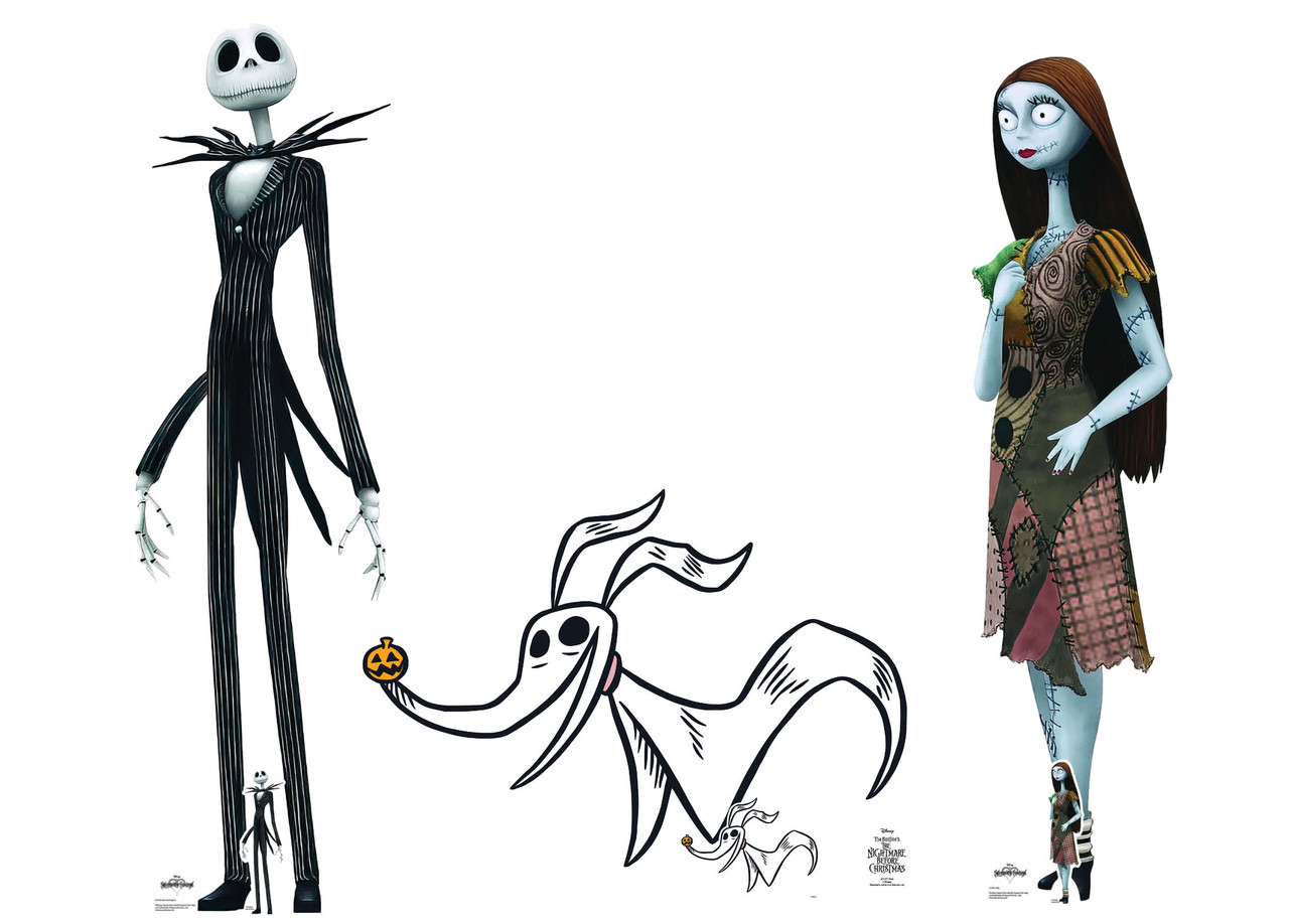 nightmare before christmas characters zero