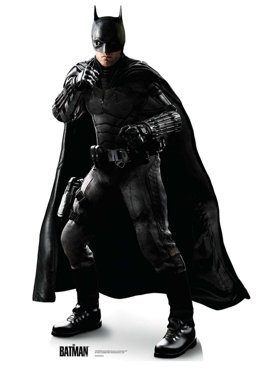 The Batman Robert Pattinson Fighting Pose Mini Cardboard Cutout