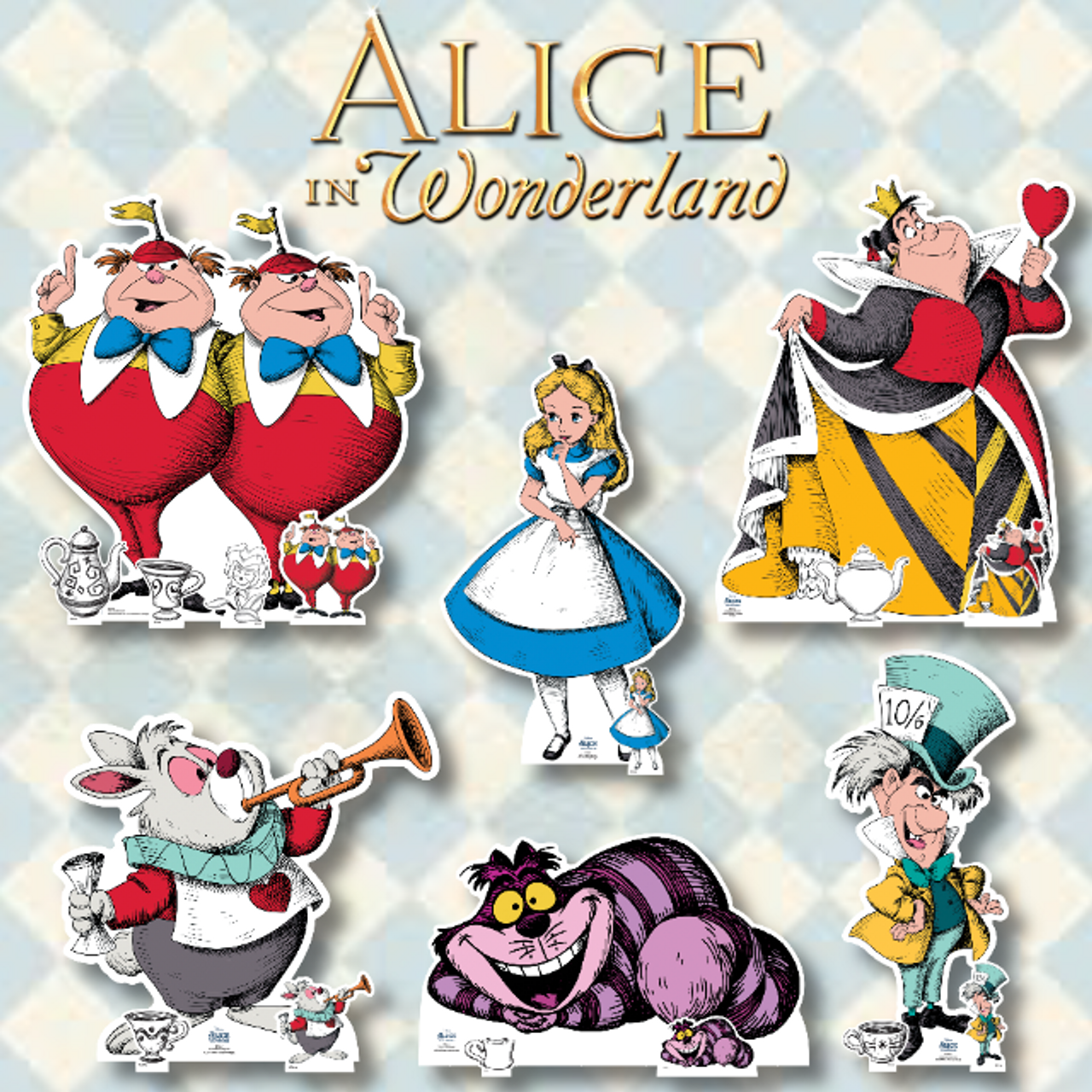 alice in wonderland characters disney mad hatter