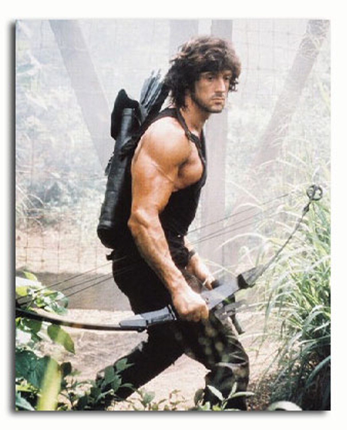 シルベスター・スタローンランボー下敷き シルベスター・スタローンランボー下敷き 下敷き]RAMBO ランボー