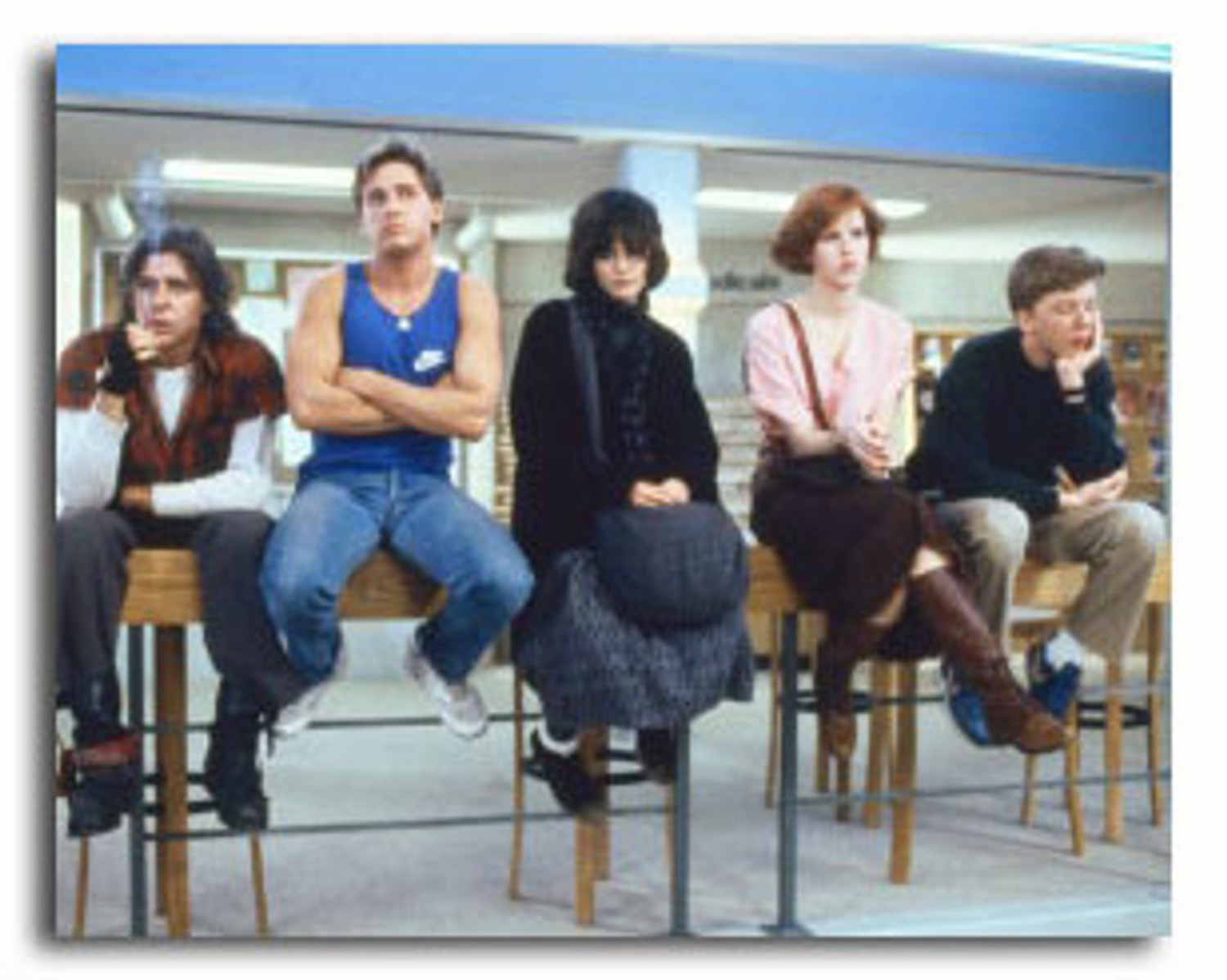 SS3336112 Cast The Breakfast Club Movie Photo