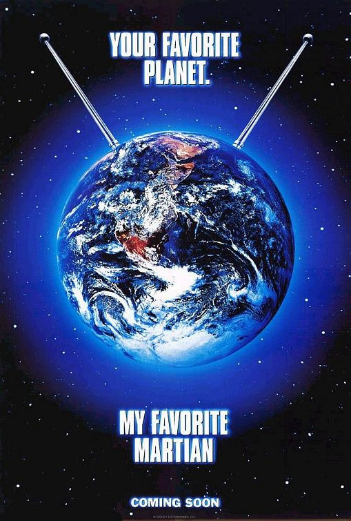 SS77064) MY FAVORITE MARTIAN POSTER buy movie posters at