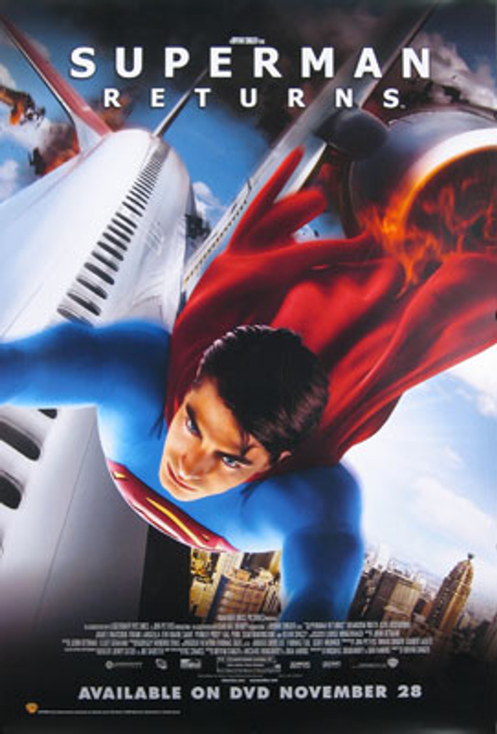 SUPERMAN RETURNS (Single Sided Video) POSTER buy movie
