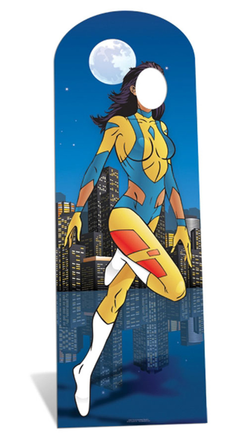 Female Superhero Stand-in Lifesize Cardboard Cutout / Standee