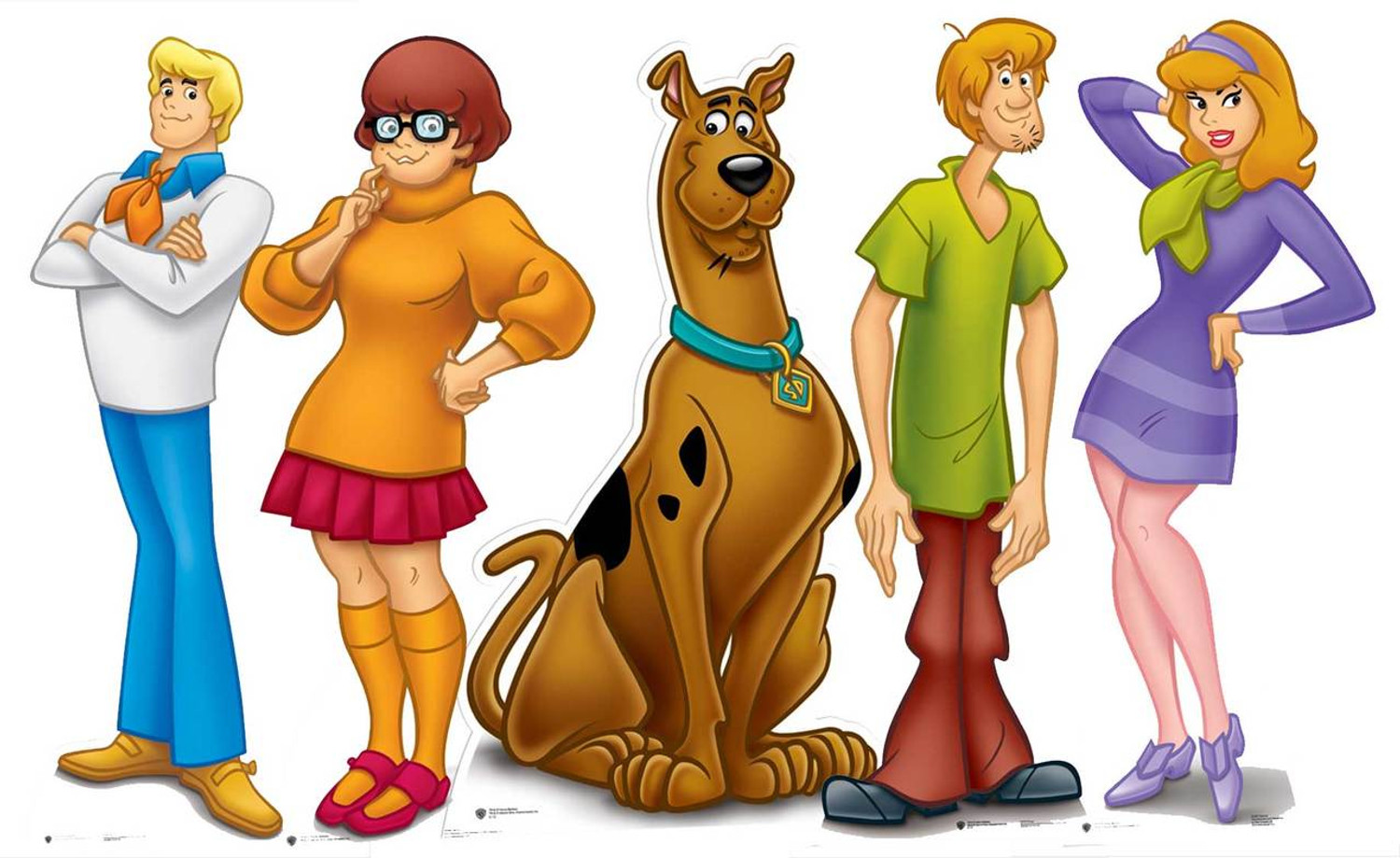Scooby-Doo and The Mystery Team Cardboard Cutout / Standee Set