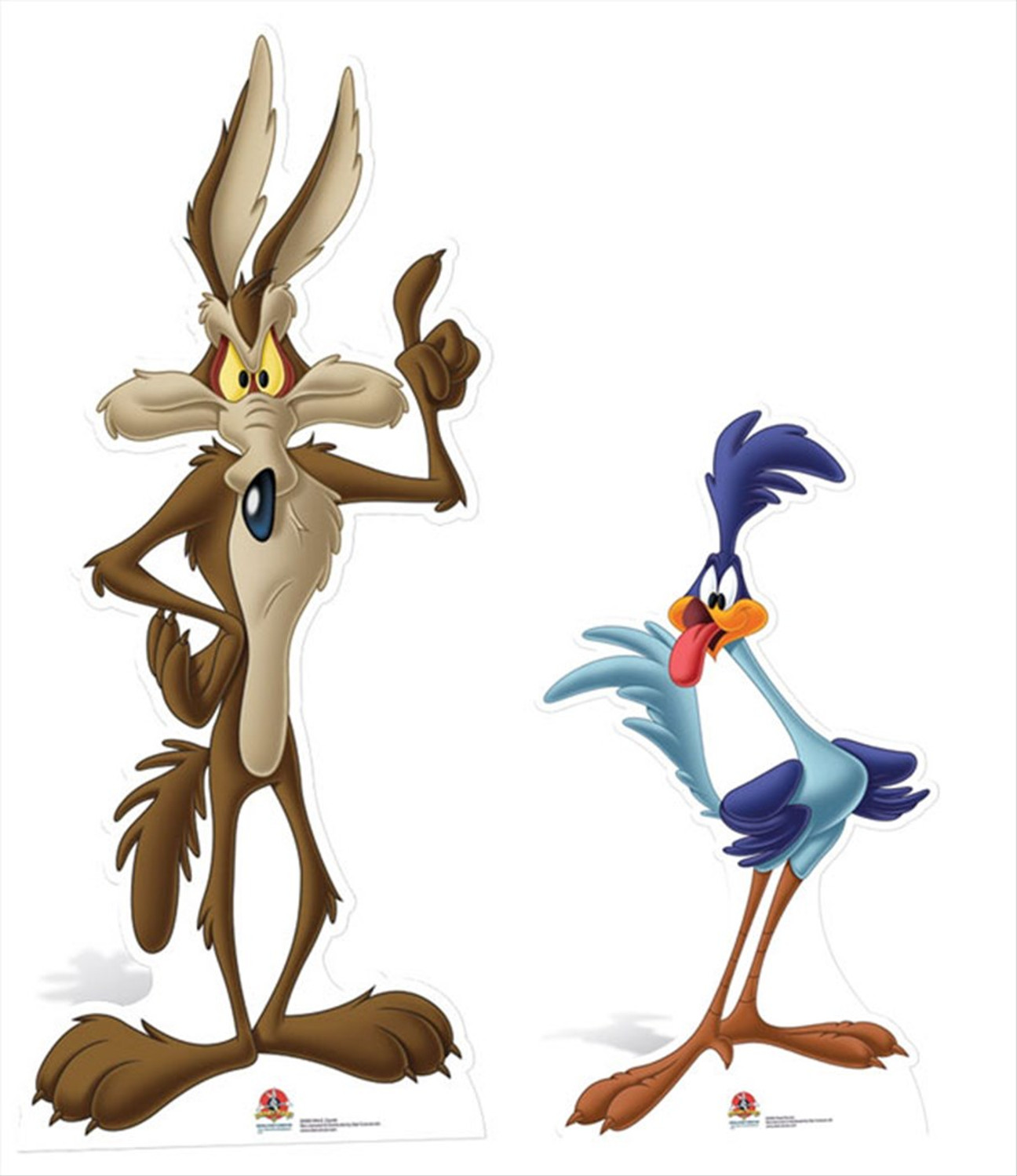 Road Runner and Wile E Coyote Cardboard Cutout / Standee / Standup Double  Pack. Buy Looney Tunes Cardboard Cutouts at