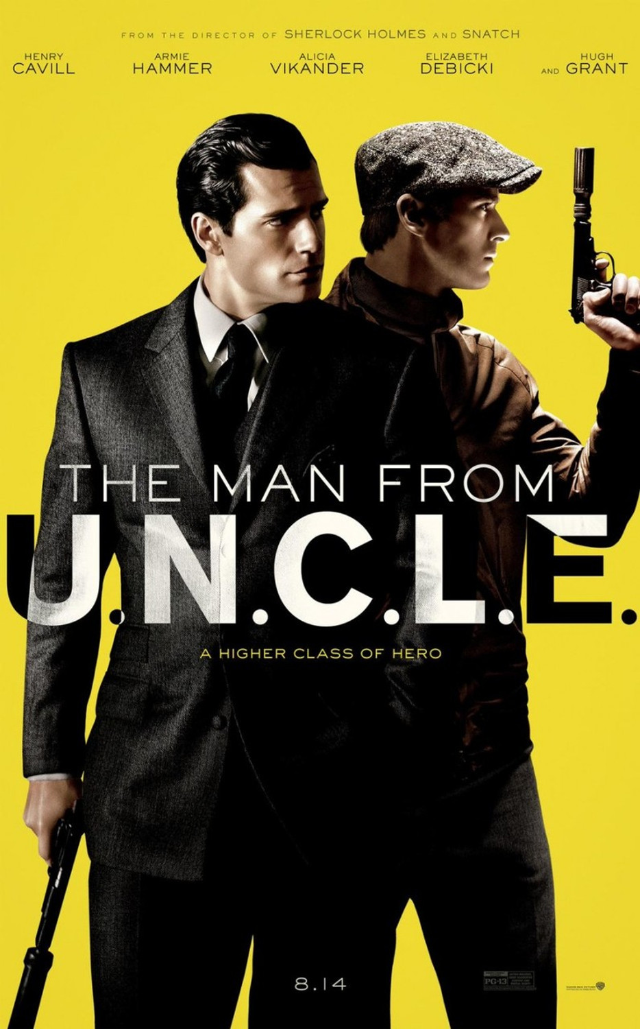 The Man From UNCLE (2015) オリジナル映画ポスター両面