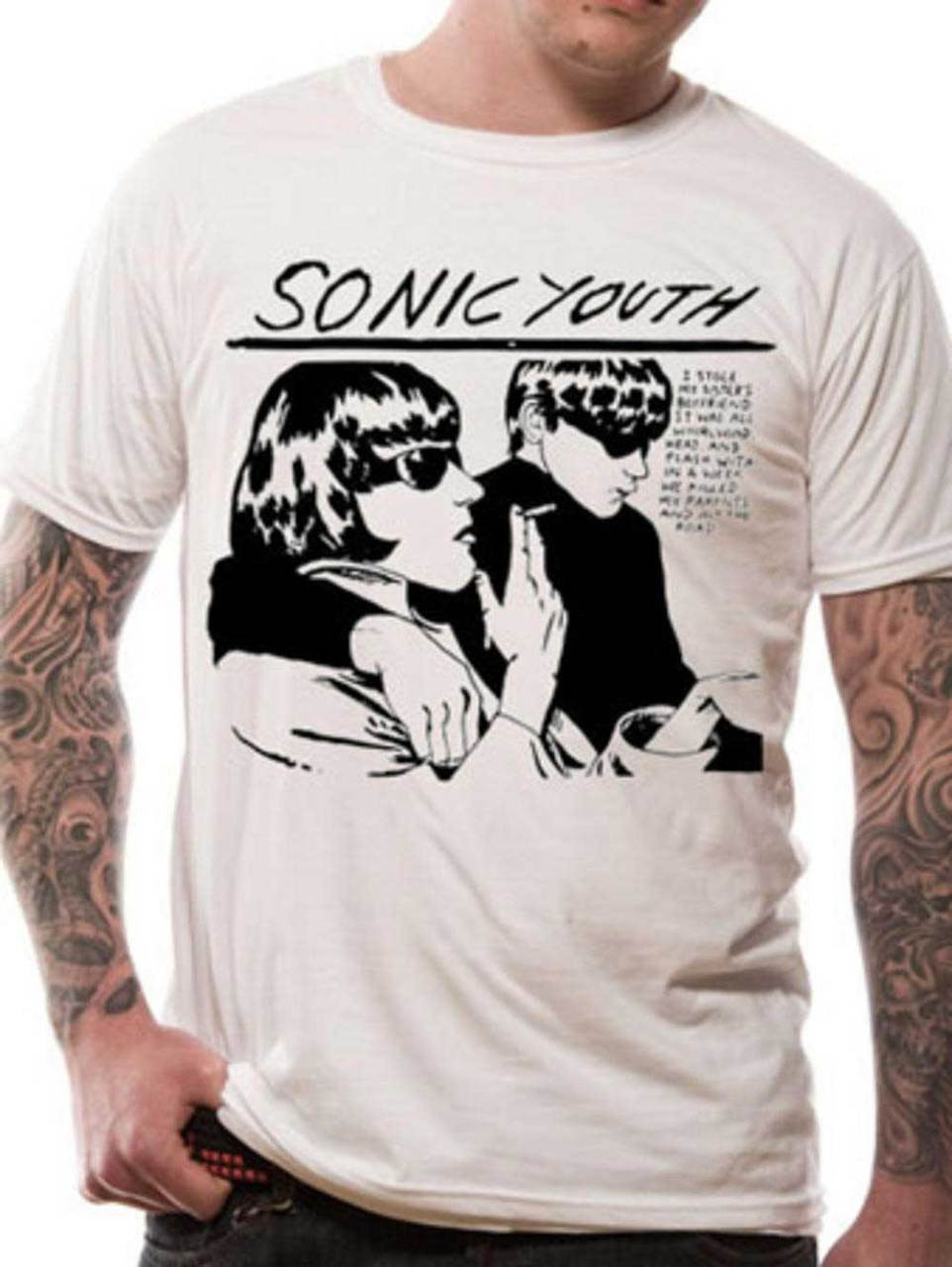Sonic Youth Goo Official Unisex TShirt. Buy Sonic Youth Tshirts Now