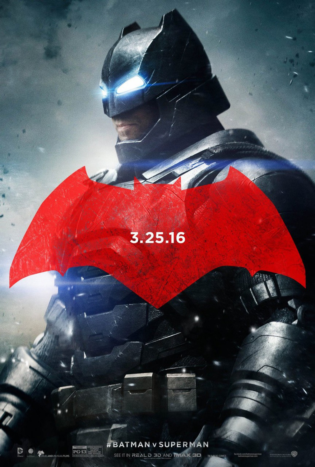 Batman v Superman: New Movie, New Batman Logo