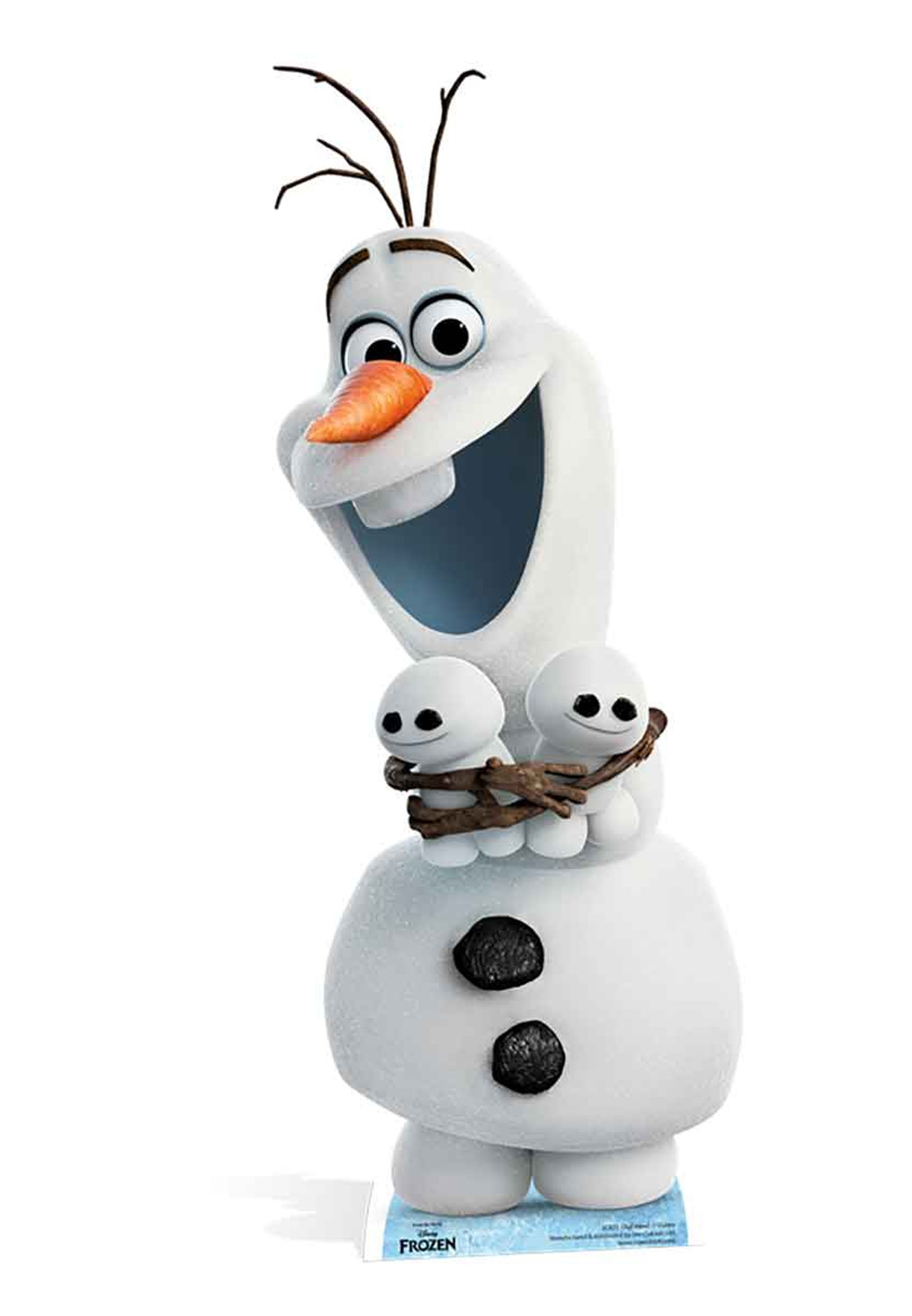 Olaf from Frozen Fever Cardboard Cutout. Buy Disney Frozen standups &  standees at starstills.com