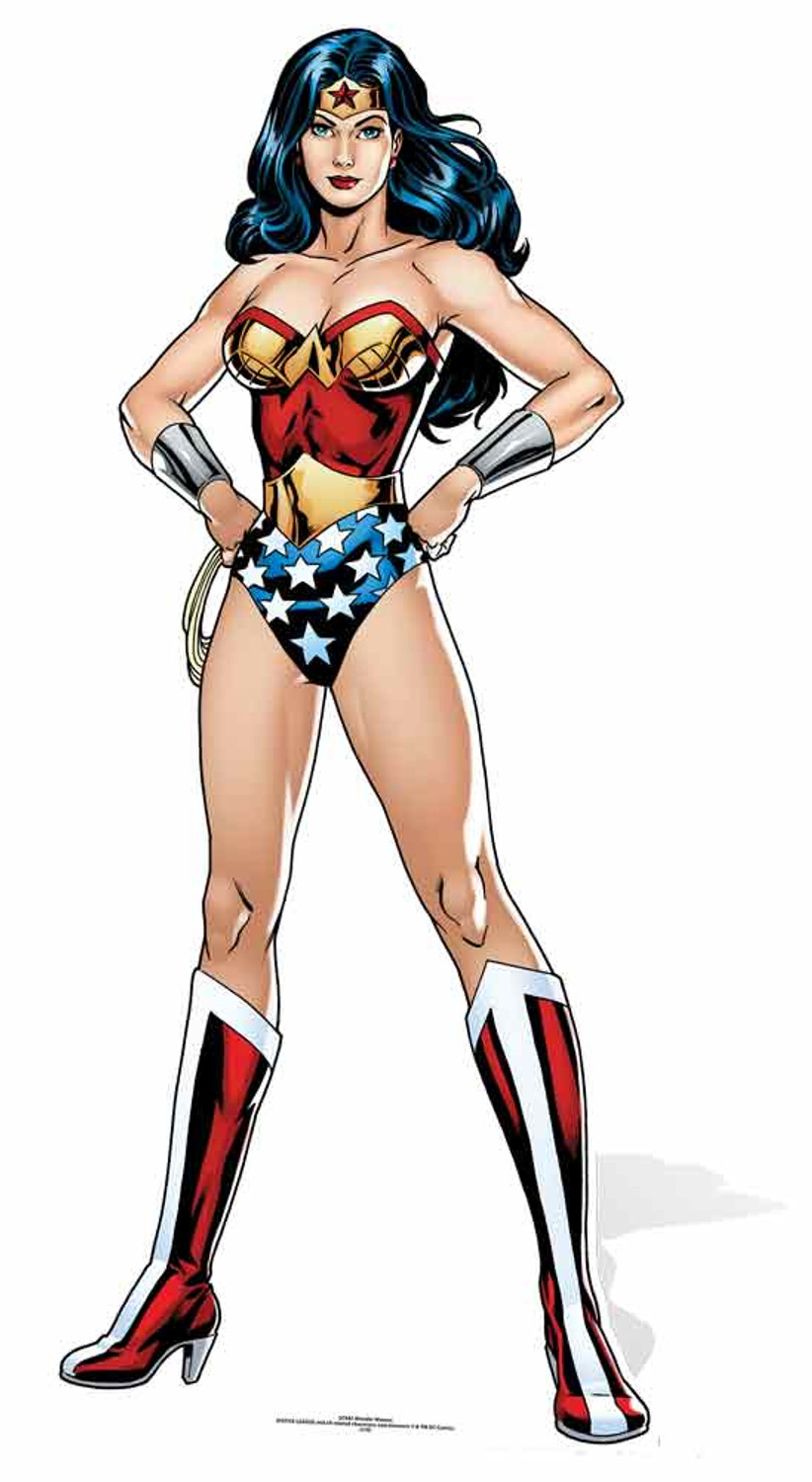 Wet Paint Printing Wonderful Woman Super Hero Girl Cardboard Cutout Standee  Standup - Wayfair Canada