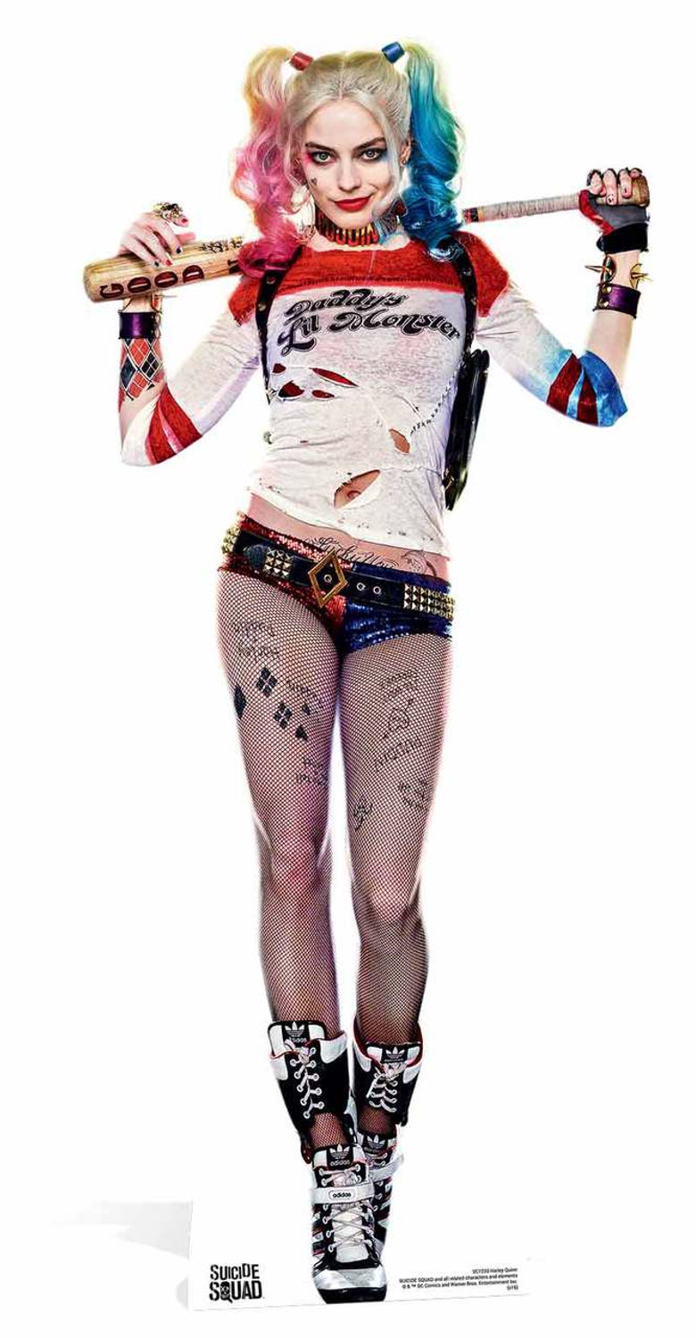 Harley Quinn (Margot Robbie) Suicide Squad Movie Lifesize Cardboard Cutout  / Standee / Stand Up