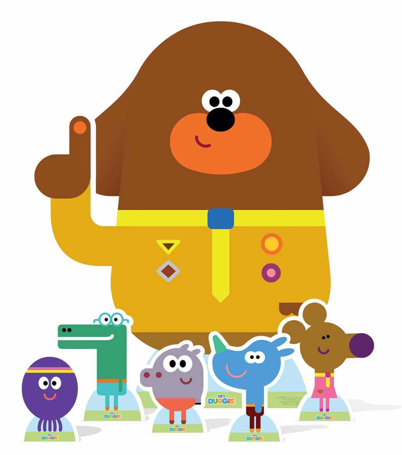 Hey Duggee Wooden Tabletop Easel - Hey Duggee Official Website