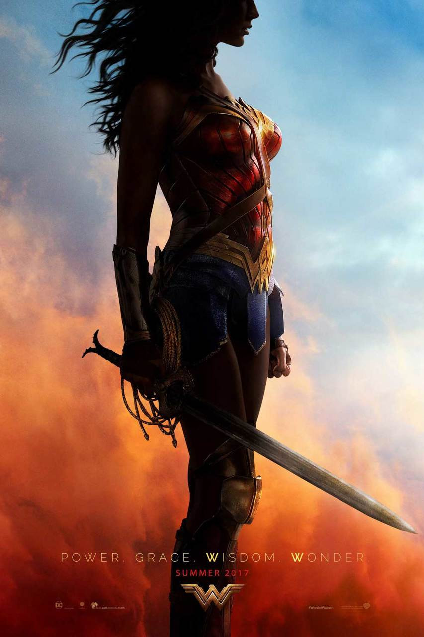ワンダーウーマン オリジナル映画ポスター – パワー グレイス
