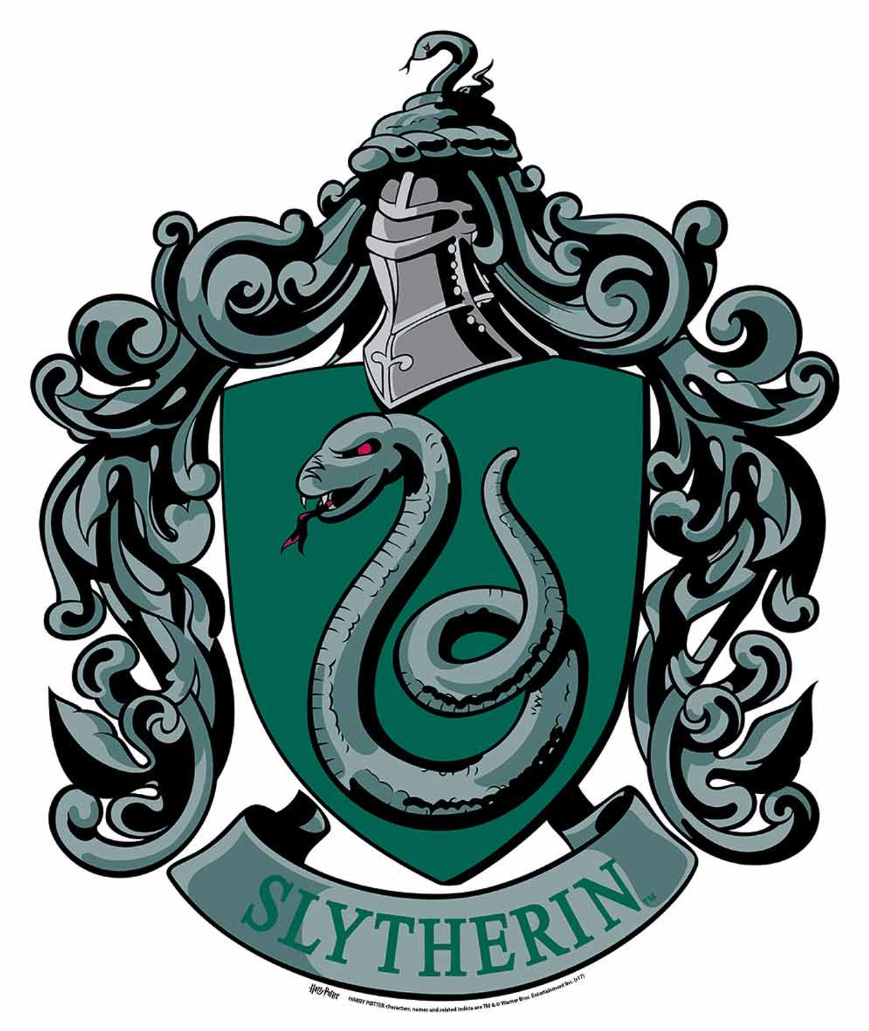 Insigne d'épinglette Harry Potter Serpentard - Argent – Kellica