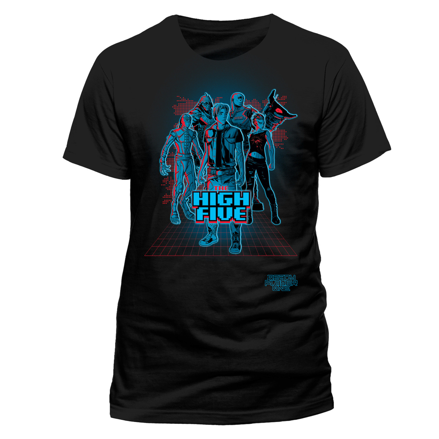 Ready Player One High Five Official Black Unisex T-Shirt