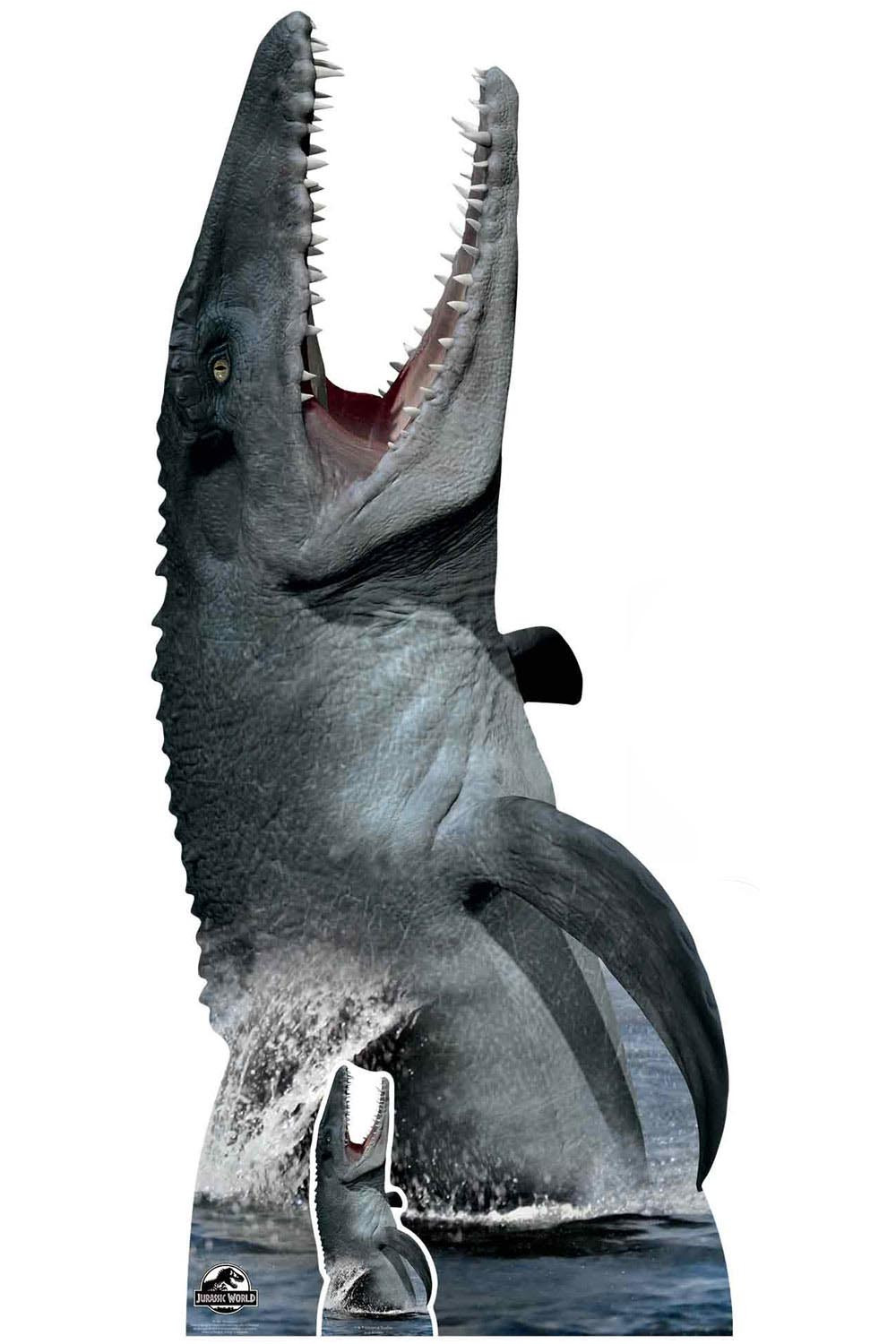 Mosasaurus Official Jurassic World Lifesize Cardboard Cutout / Standee