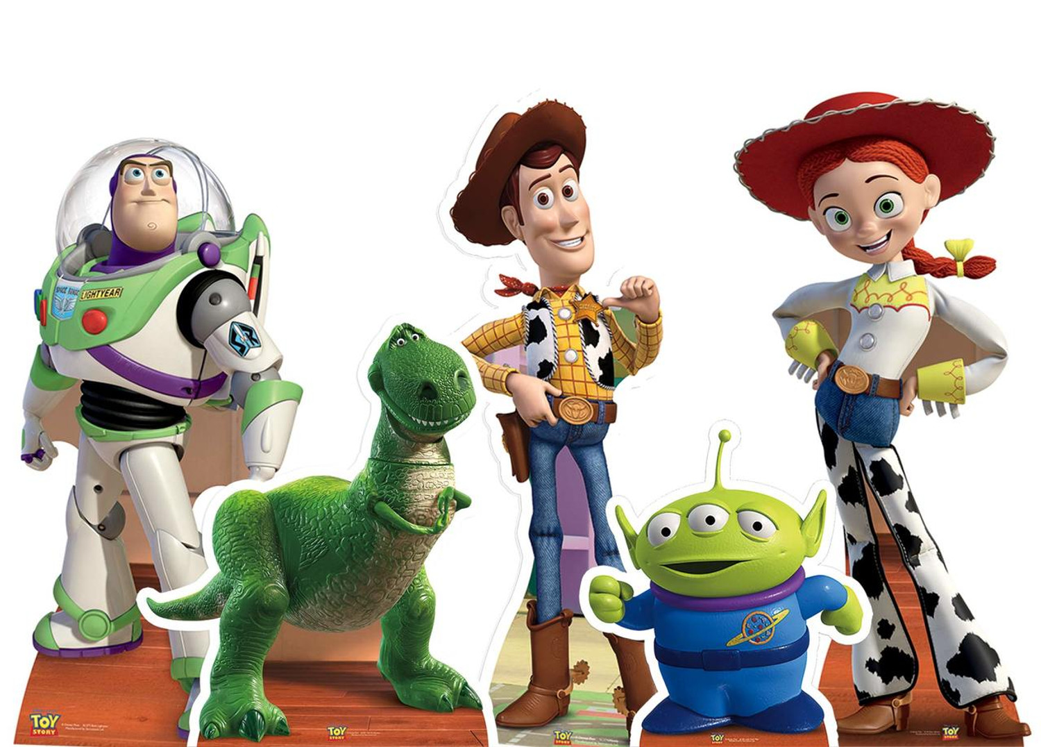 Toy story character cut deals outs