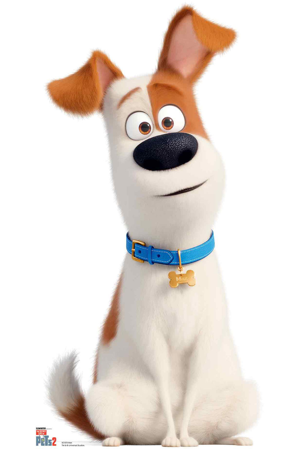 Max from The Secret Life Of Pets Cardboard Cutout Standup